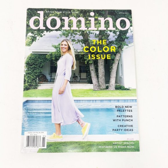 Domino Magazine Bundle Spring 2018 'The Color Issue' & Winter 2017 'Bubbly & Bri - Picture 2 of 8